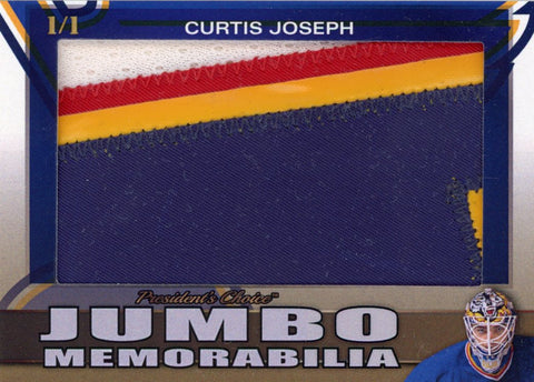 Curtis Joseph Jumbo Memorabilia 1/1