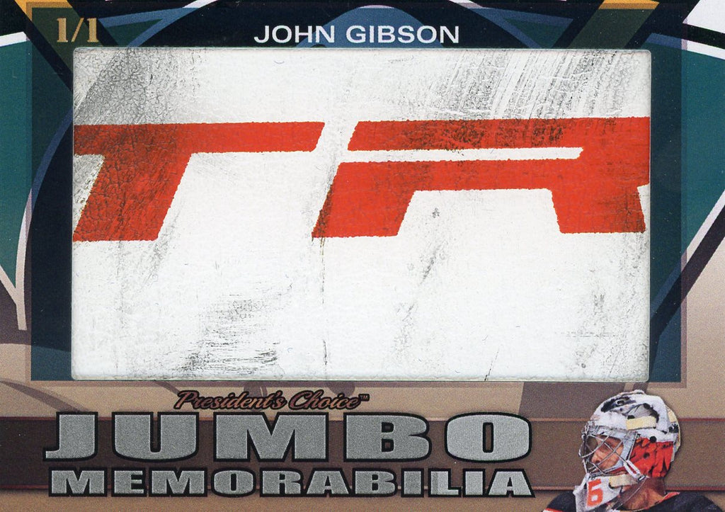 John GIbson Jumbo Memorabilia 1/1