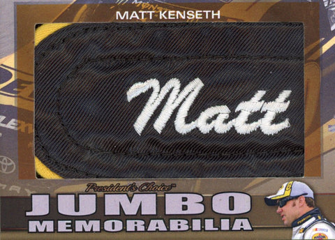 Matt Kenseth Jumbo Memorabilia 2/6