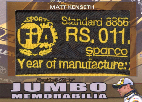 Matt Kenseth Jumbo Memorabilia 3/6