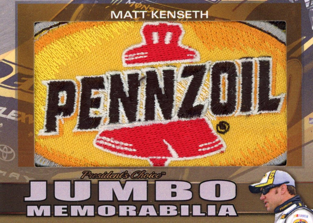 Matt Kenseth Jumbo Memorabilia 6/6