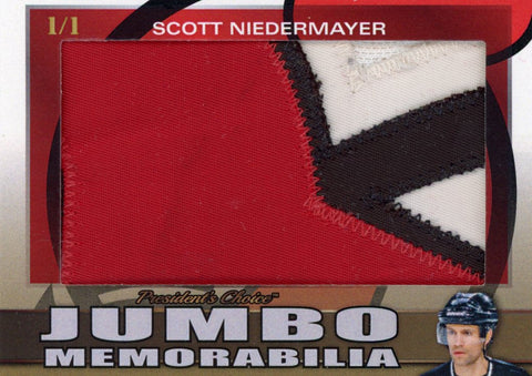 Scott Niedermayer Jumbo Memorabilia 1/1