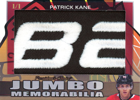 Patrick Kane #2 Jumbo Memorabilia 1/1