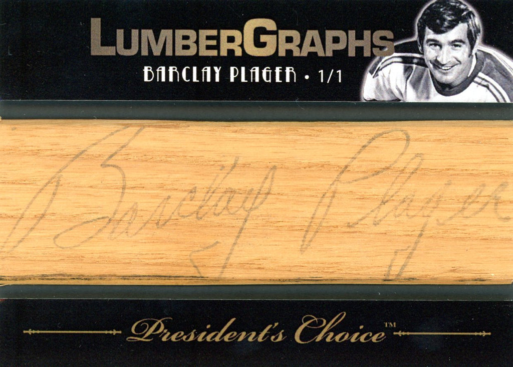 Barclay Plager LumberGraphs 1/1