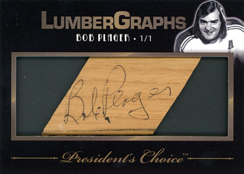Bob Plager LumberGraphs 1/1