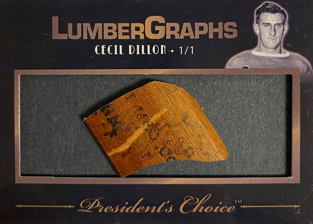 Cecil Dillon LumberGraphs 1/1