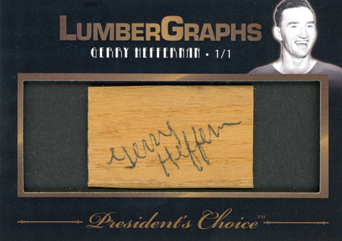 Gerry Heffernan LumberGraphs 1/1