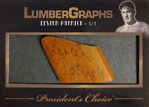 Lester Patrick LumberGraphs 1/1