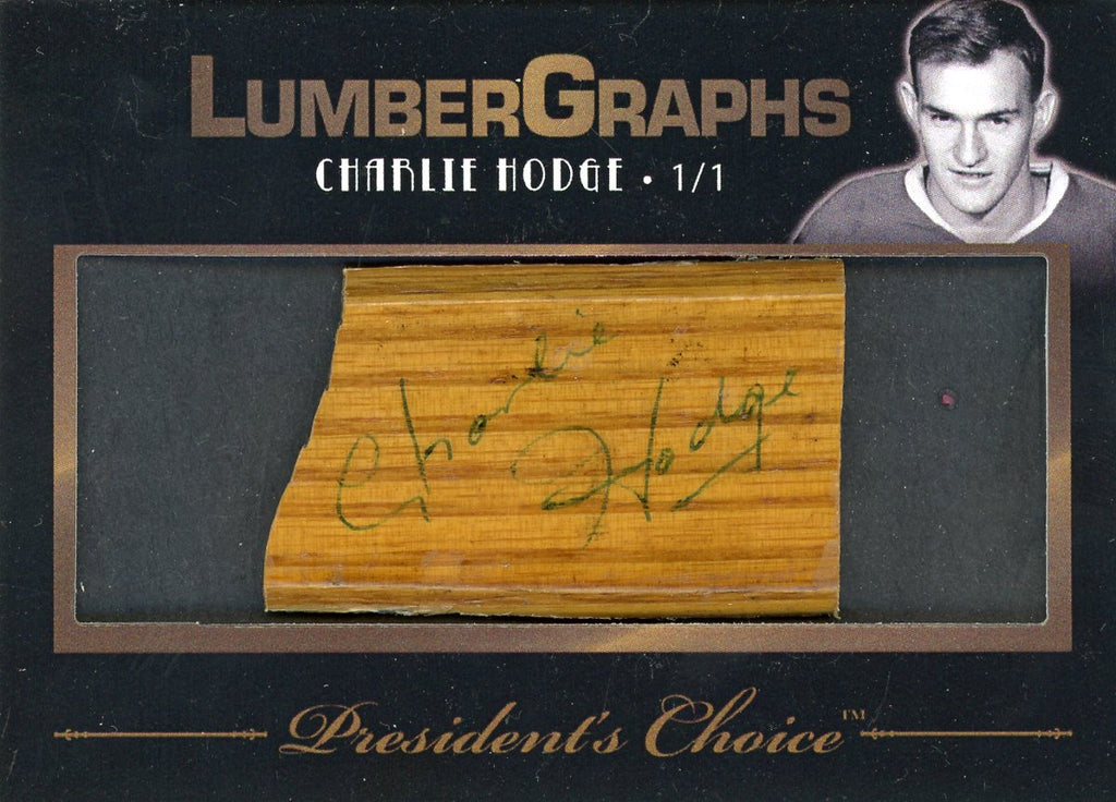 Charlie Hodge LumberGraphs 1/1