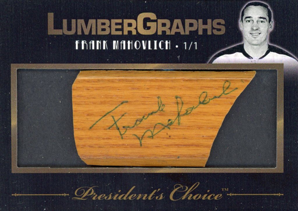 Frank Mahovlich LumberGraphs 1/1