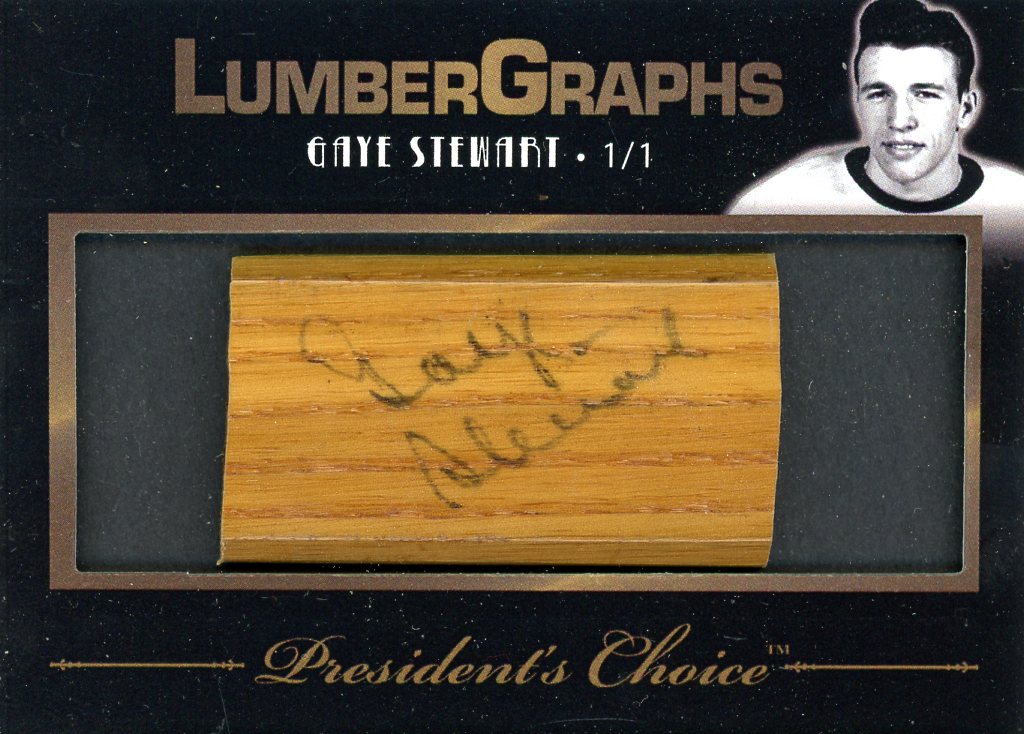 Gaye Stewart LumberGraphs 1/1