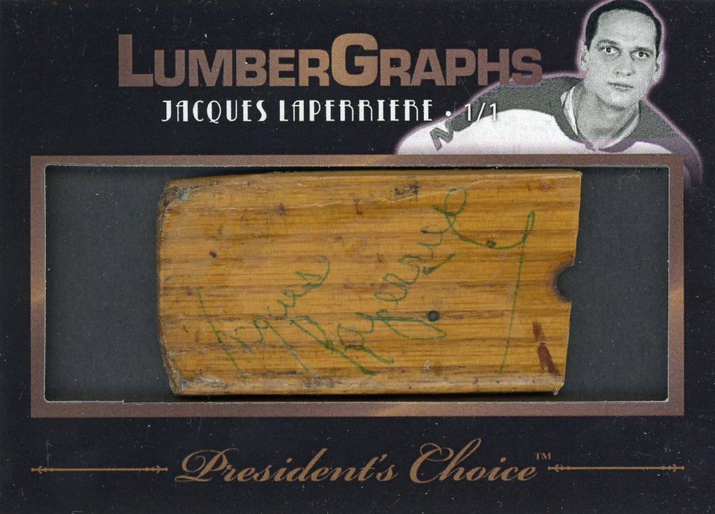 Jacques Laperriere LumberGraphs 1/1