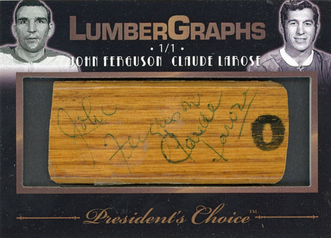 John Ferguson & Claude Larose LumberGraphs 1/1