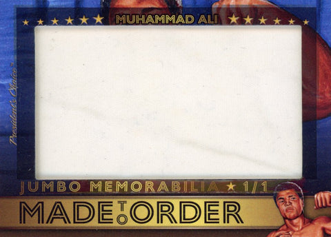Muhammad Ali #1 Jumbo Memorabilia 1/1