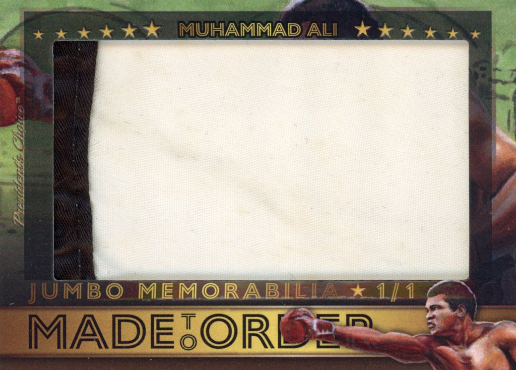 Muhammad Ali #2 Jumbo Memorabilia 1/1