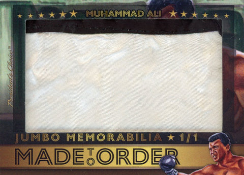 Muhammad Ali #3 Jumbo Memorabilia 1/1