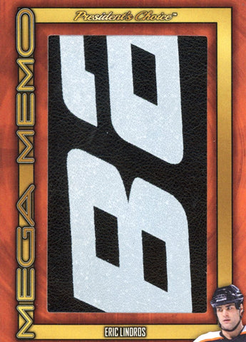 Eric Lindros Mega Memo (Glove) 1/1
