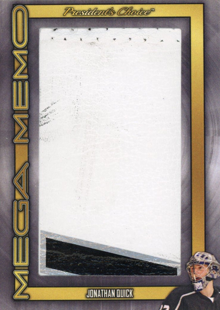 Jonathan Quick Mega Memo (Blocker) 1/3