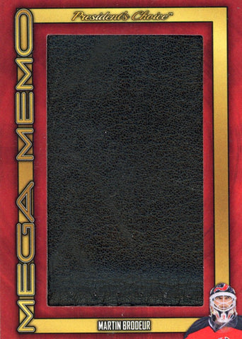 Martin Brodeur Mega Memo (Blocker) 1/3