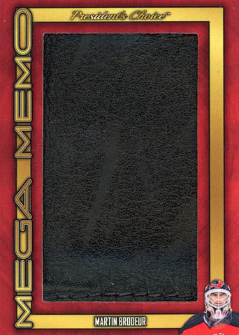 Martin Brodeur Mega Memo (Blocker) 2/3