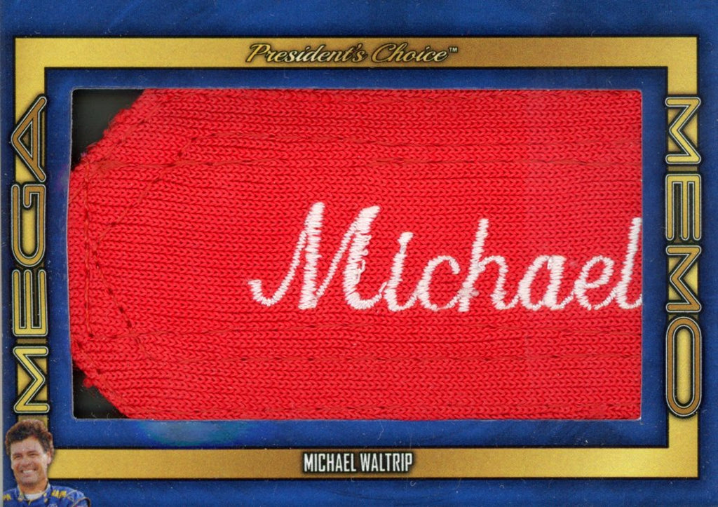 Michael Waltrip Mega Memo #1 (Race Suit) 1/1