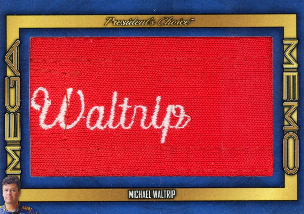 Michael Waltrip Mega Memo #2 (Race Suit) 1/1