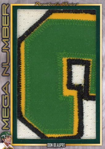 Don Beaupre Mega Memo (Number) 1/1
