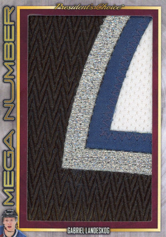 Gabriel Landeskog #2 Mega Memo (Number) 1/1