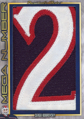 Sergei Bobrovsky #1 Mega Memo (Number) 1/1