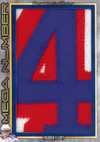 Theoren Fleury Mega Memo (Number) 1/1