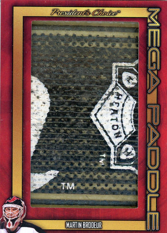 Martin Brodeur #2 Mega Paddle 3/4