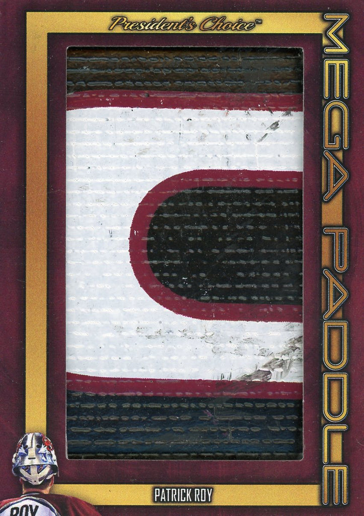 Patrick Roy (Colorado) Mega Paddle 3/6