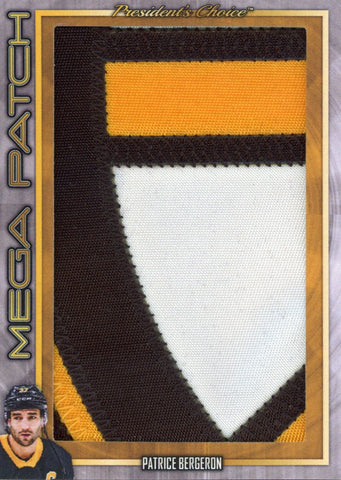 Patrice Bergeron Mega Memo (Patch) 1/1