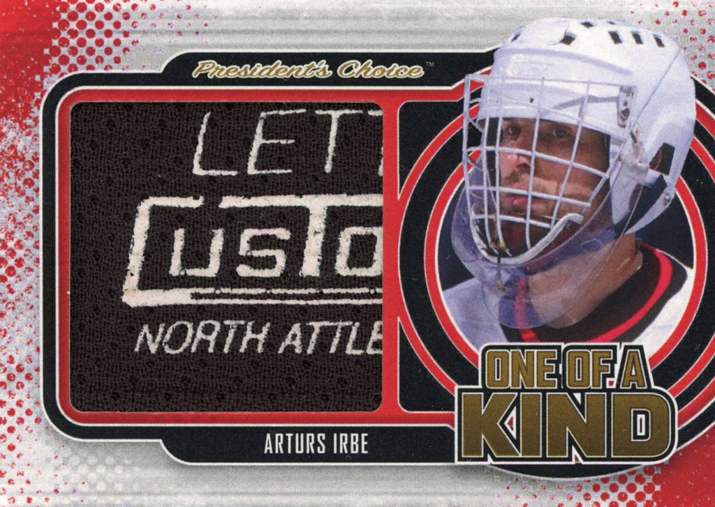 Arturs Irbe One of a Kind 1/1