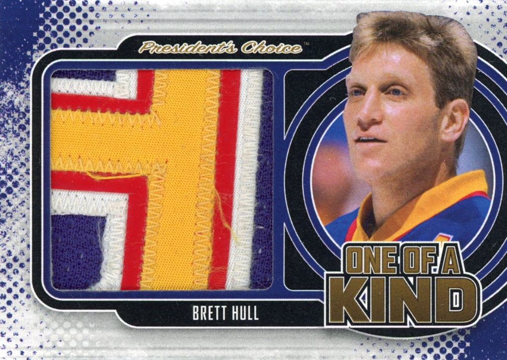 Brett Hull #1 One of a Kind 1/1
