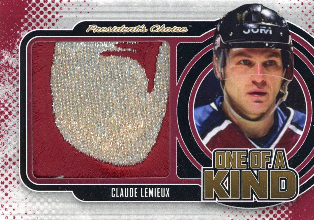 Claude Lemieux One of a Kind 1/1