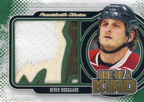 Derek Boogaard One of a Kind 1/1