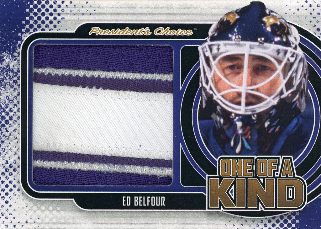 Ed Belfour One of a Kind 1/1