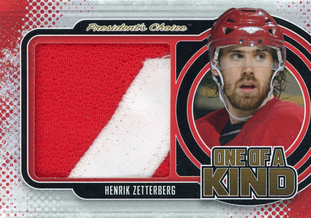 Henrik Zetterberg #3 One of a Kind 1/1
