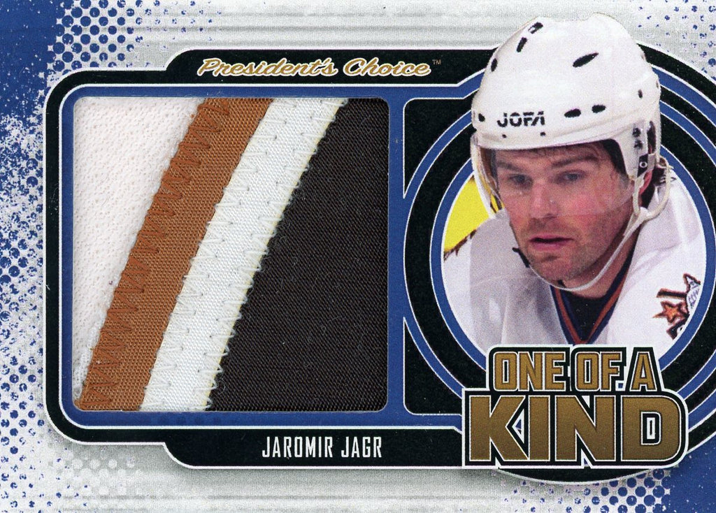 Jaromir Jagr (Washington Capitals, 2nd Version) One of a Kind 1/1