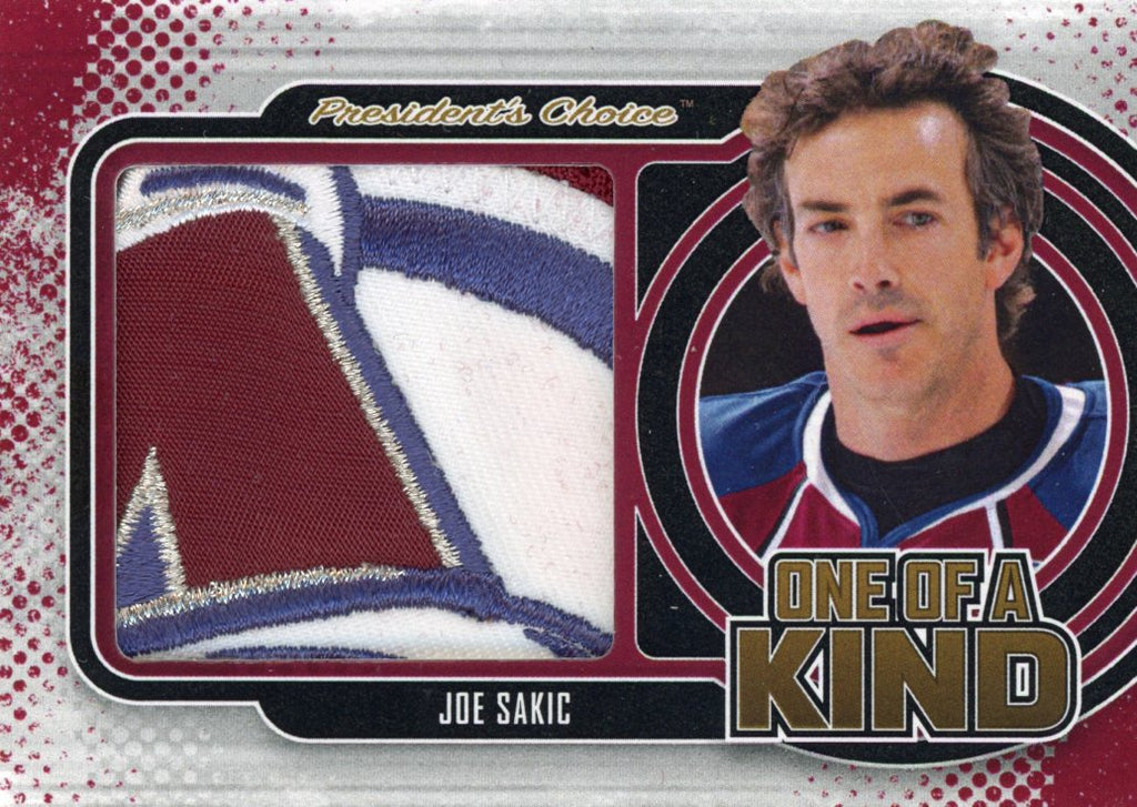 Joe Sakic (Colorado) One of a Kind 1/1