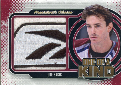 Joe Sakic #2 One of a Kind 1/1