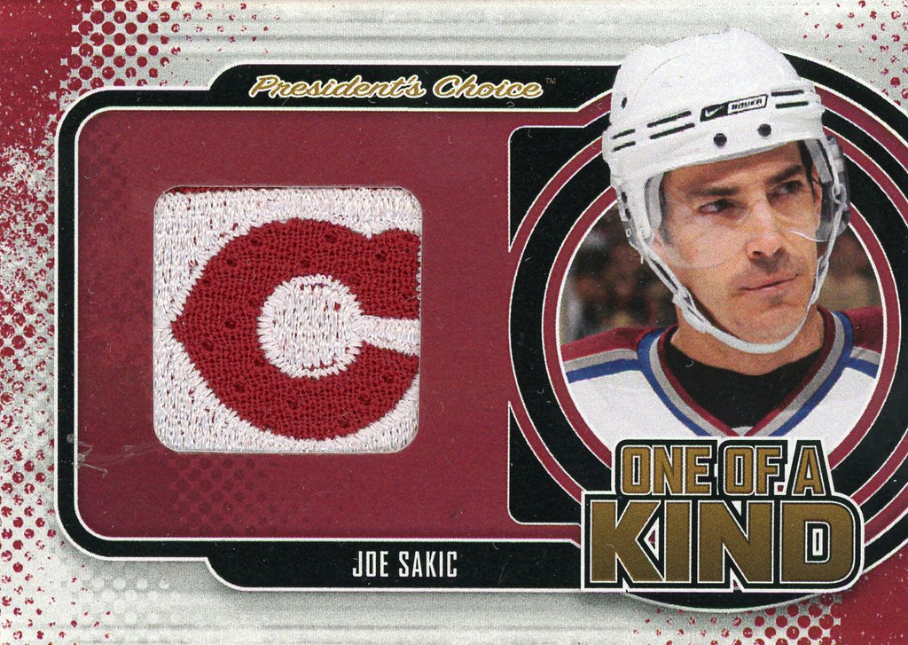 Joe Sakic (Colorado, 1st Version) One of a Kind 1/1