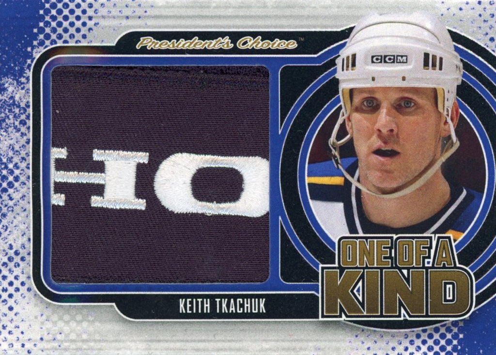 Keith Tkachuk One of a Kind 1/1