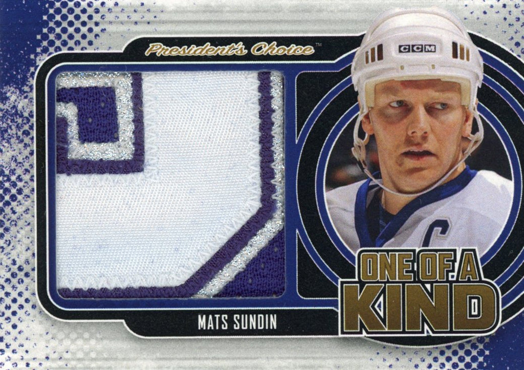 Mats Sundin #3 One of a Kind 1/1