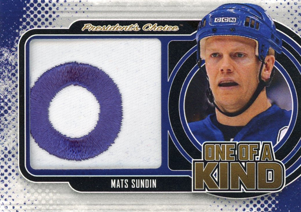 Mats Sundin #1 One of a Kind 1/1