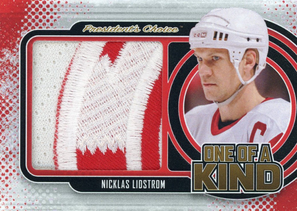 Nicklas Lidstrom #2 One of a Kind 1/1