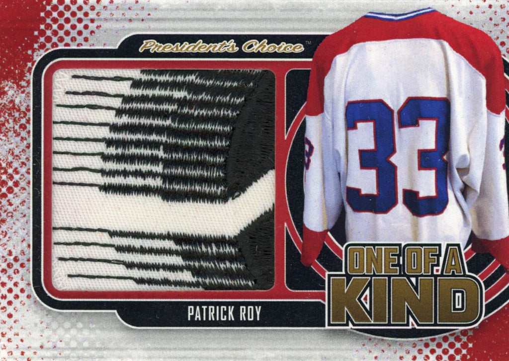 Patrick Roy (Montreal #1) One of a Kind 1/1