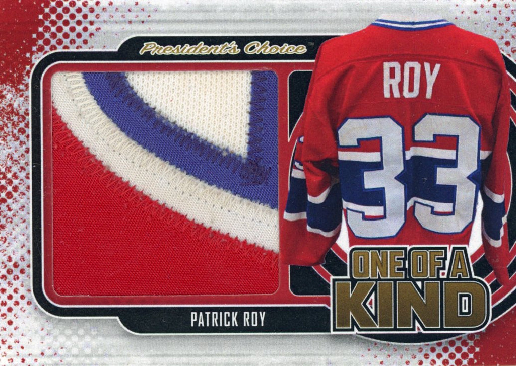 Patrick Roy (Montreal #2) One of a Kind 1/1