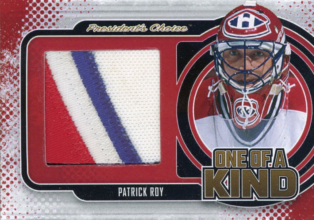 Patrick Roy (Montreal) One of a Kind 1/1